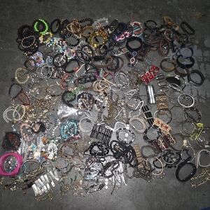 12lb of Miscellaneous Wrist JEWELERY Lot